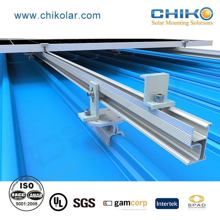 Best pv solar mounting system for solar panels metal roof