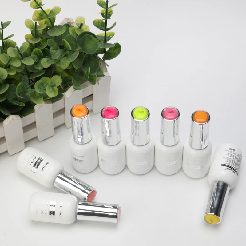 120 цветов, набор гель-лаков, красота ногтей, СВЕТОДИОДНЫЙ УФ-лак с вашим логотипом на разных бутылках