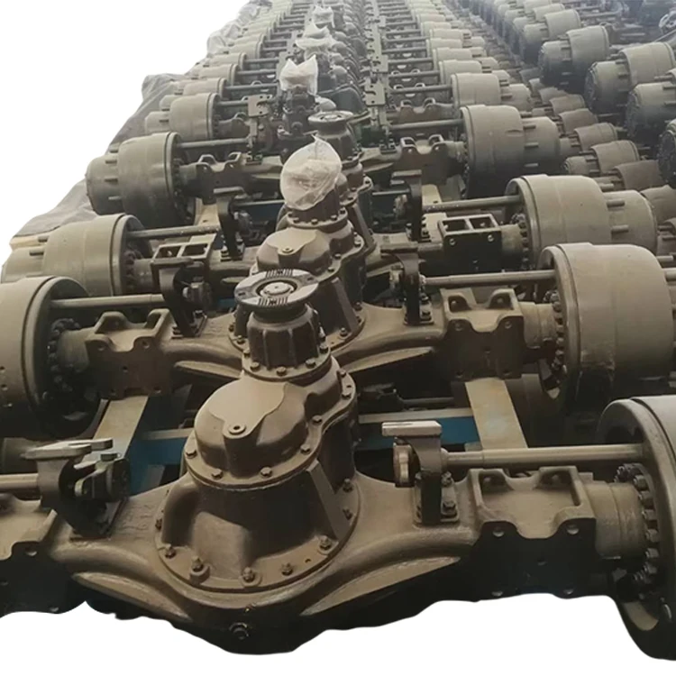 Best Quality Rear  Tandem Bogie  Semi Trailer Tandem Axle Single Point Bogie Suspension