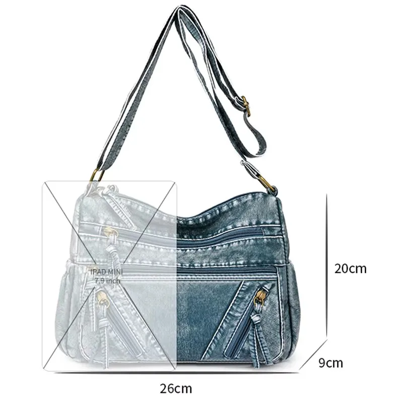 Famous Luxury Designer Womens Messenger Bag High Quality Soft Leather Shoulder Bag Multi Pocket Large Capacity Crossbody Bags