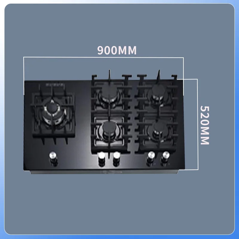 New Fashion Home Appliance Built Gas Hobs Italy Gas Stove Butane Stove Battery Stove for Cooking Ceramic Glass Gas Cooktops