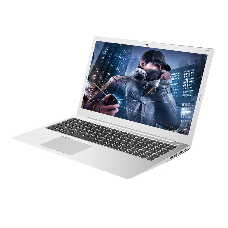 High level 15.6 inch Narrow Edge Alloy Backlit laptop win10 home office Laptops Core i7 with bulit in webcam 2.4G 5G Wifi
