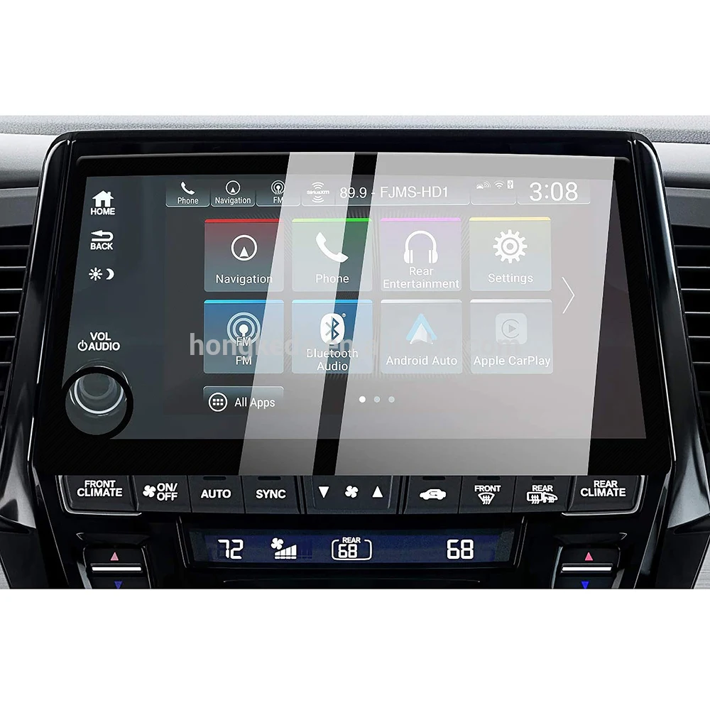 
Hot selling Clear 15 inch Car Model Center Control Touch Screen 2.5D Tempered Glass Screen Protector for Tesla Model 3 