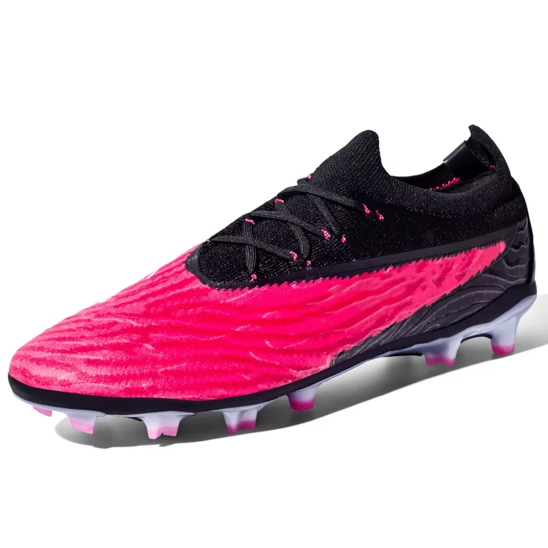 Man Boots Football Shoes Broken Nails turf Anti-slip Long Nails AG Professional Training Football Soccer Shoes For Men