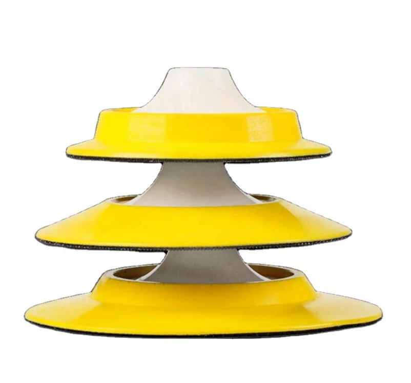 Car detailing accessories hook & loop abrasive 1 inch 2 inch 3 inch flexible rotary backing plate polishing