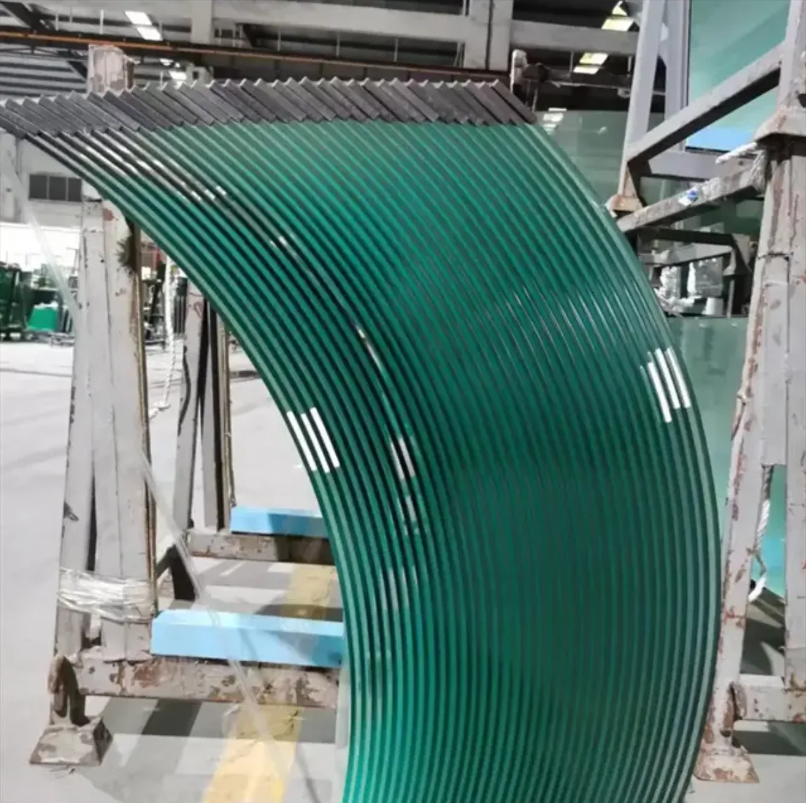 safety tempered glass curved customized building glass AS/NZS2208:1996