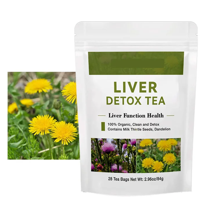 Liver Injury And Recovery Detox Tea Cleanse For Fatty Liver Liver Care Tea Bag Kidney
