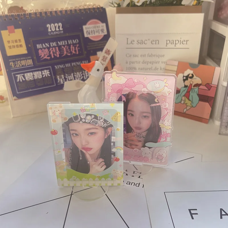 Акриловая рамка standee оригинальная Polaroid Пикник медведь фоторамка акриловая стеллаж 3-дюймовая вставка для карт