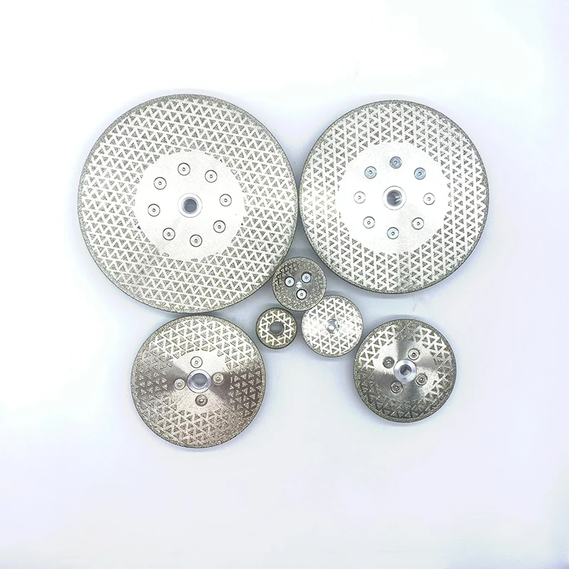 Electroplated Diamond 180mm Saw Blade 7inch Cutting Disc for cutting and grinding glass  ceramic stone semiconductor
