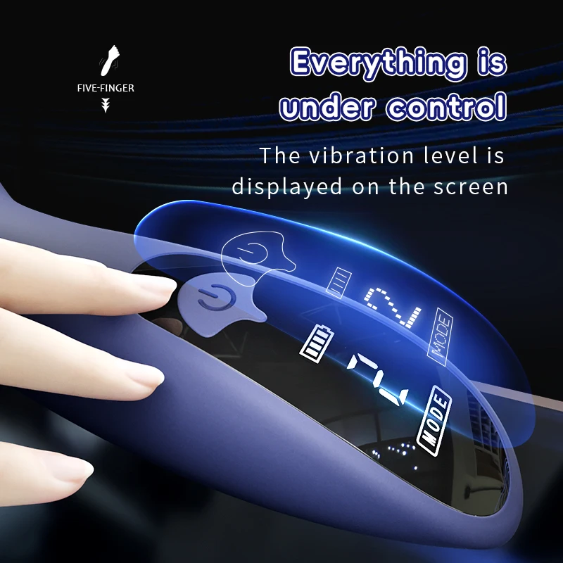 10 Vibration Modes Vibrating Penis Trainer Glans Vibrators Massager Delay Ejaculation Male Masturbation Sex Toys For Men