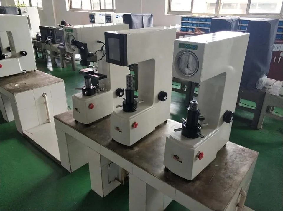 Hardness tester metal touch screen manual rockwell hardness tester with built-in printer