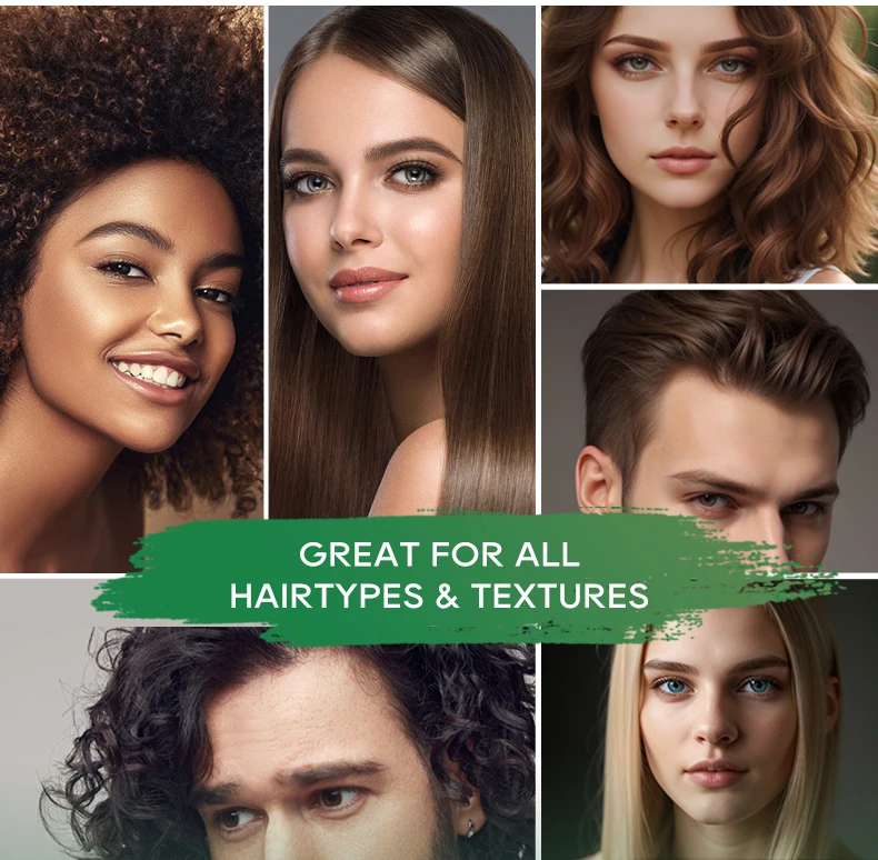 Nuspa Private Label Natural Rosemary Mint Refreshing Hair Care Deeply Cleaning Hair Follicles Shampoo