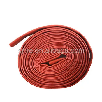 Chinese Manufacturers red Lightweight layflat compressed air hose 13bar 80mm