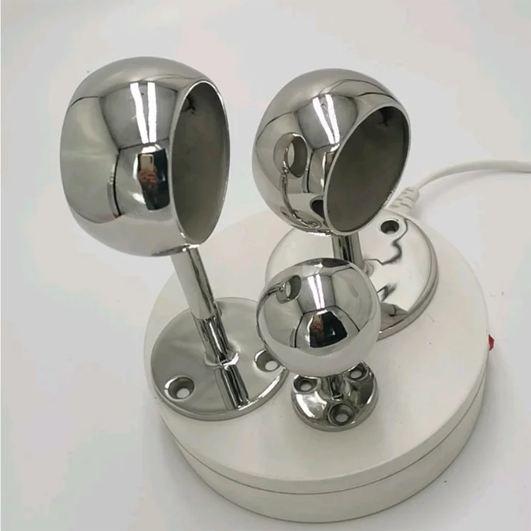 Stainless Steel Bracket Handrail Wall Mounting Adjustable Support Ring Handrail Bracket