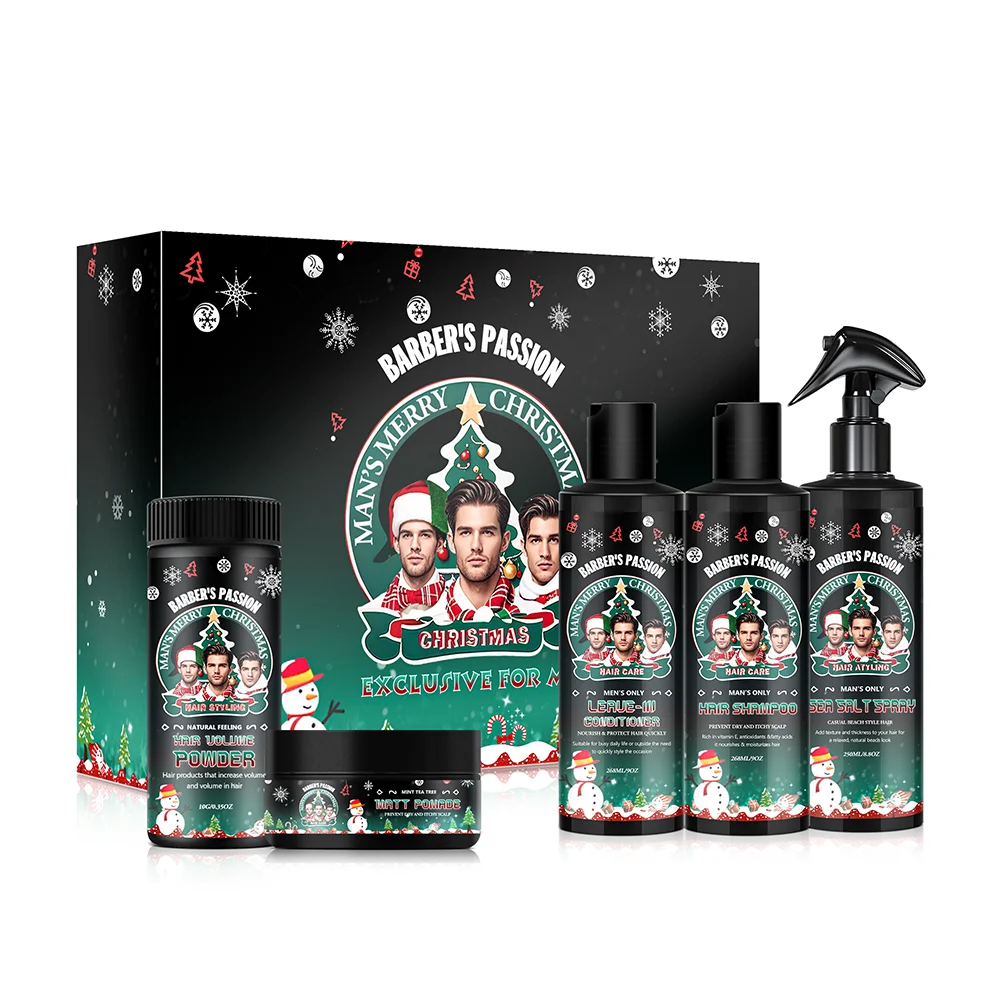 Merry Christmas  Customization Hair Styling Product Different Hold Styling Paste Clay Matte Top - Quality