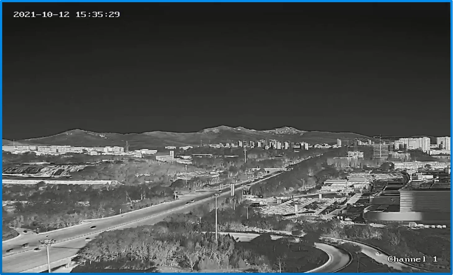 1km handheld laser night vision camera