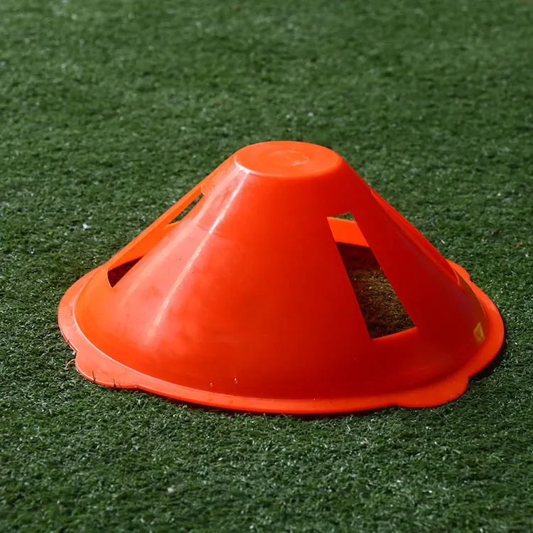 Customized Football Training Obstacle Logo Plate Obstacle Marking Discs Marking Signpost Roadblocks Soccer Training Cones