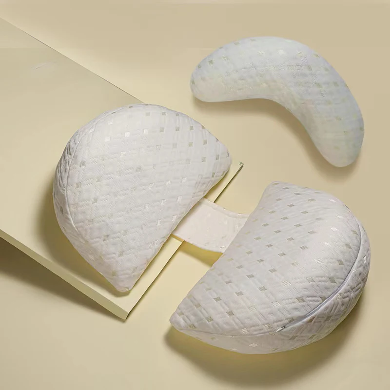 Bamboo Fiber U Shape Maternity Pillow Multifunctional Lumbar Support Pregnancy Pillow