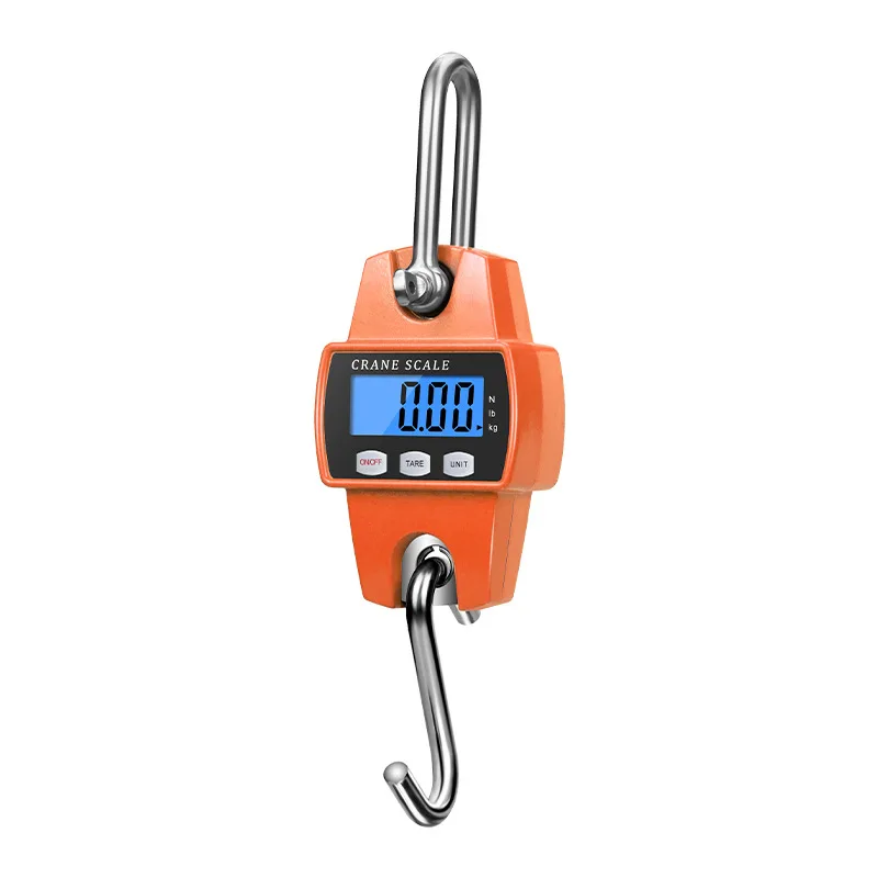 LS18 Digital Weight Parcel Luggage Hanging Scale Weighing Scales Portable Balance Electronique 300KG Crane Weighing Scales