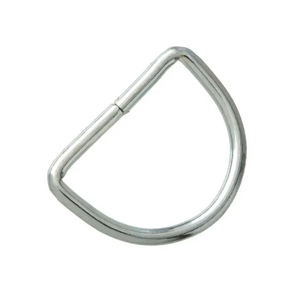 Custom Zinc Alloy Steel D Ring For Bag