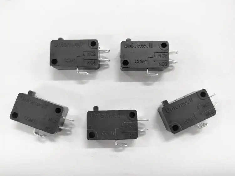 Электрический базовый микроконцевой выключатель, 16 А, 250 В переменного тока для бытовых приборов и машин 25T150