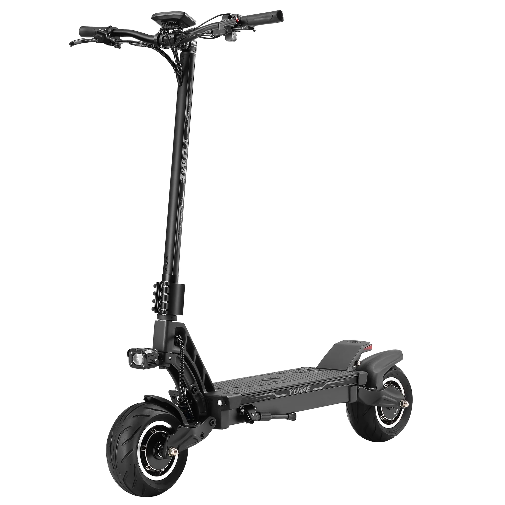 YUME HAWK Pro manufacturer 6000w dual motor 60mph folding adult escooter 2 wheel electric scooters with NFC card