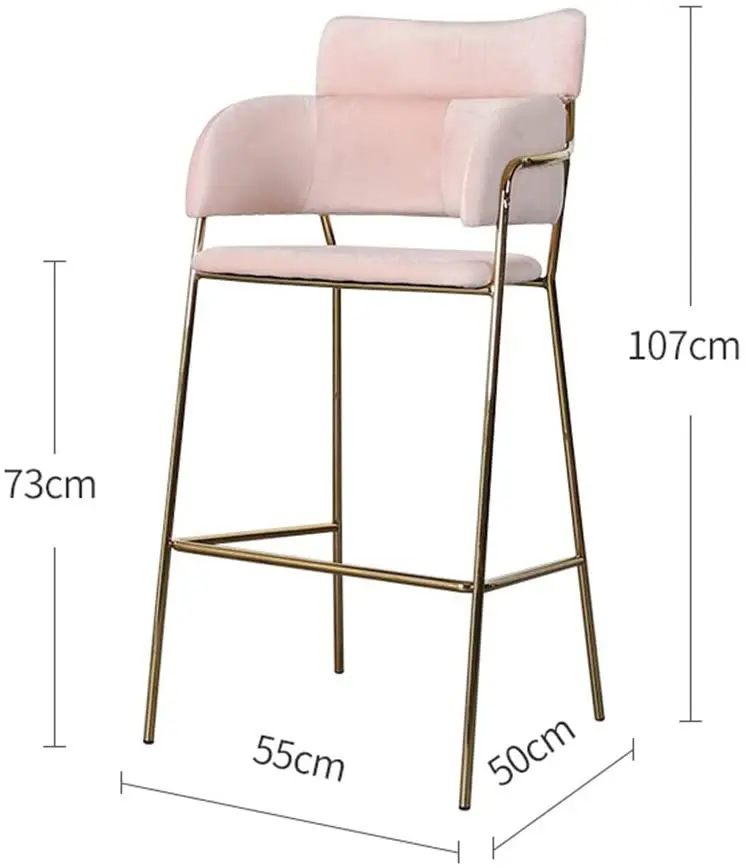 Современный скандинавский дизайн, высокое качество, дешевая стойка, золотые ножки, барный стул, домашняя роскошная кухня, высокий стул, барные стулья для продажи