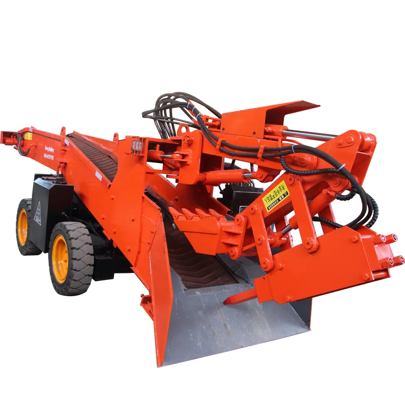 Crawler mucking loader in mining, mucking loader in mining for Small Tunnel