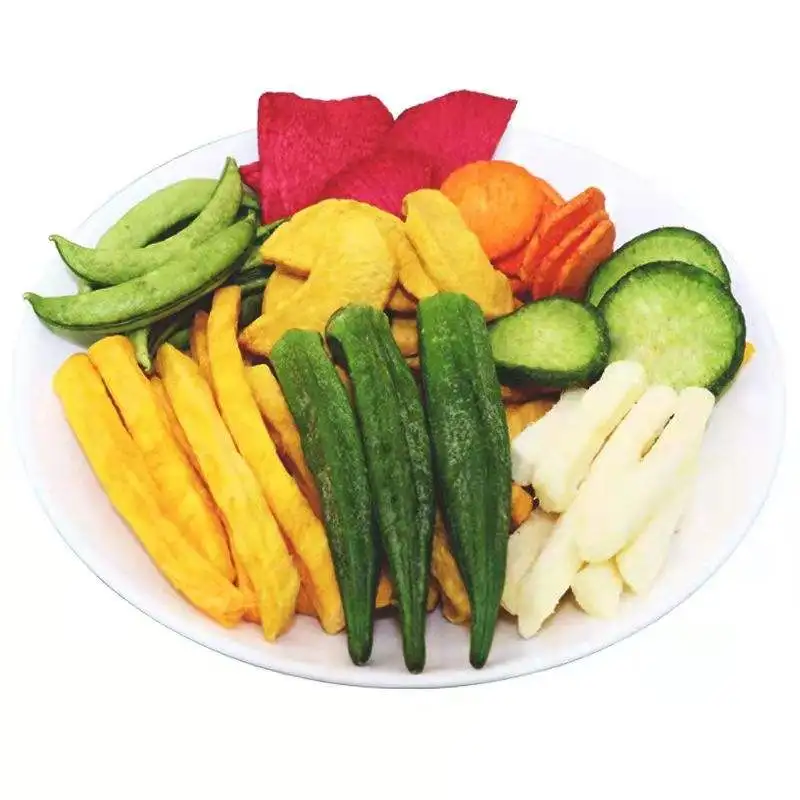 Healthy Snacks Tea time Snacks Freezed dried vegetable snacks Fruit Chips Assorted Taste Crisp Dried Fruit