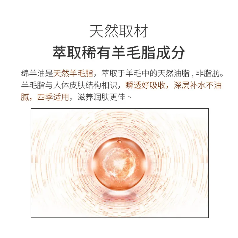 CINDYNAL 140g Sheep Oil Cream & Lotion for Face and Body Hydrating Facial Moisturizing Cream Ordinary Skin Care Face Cream