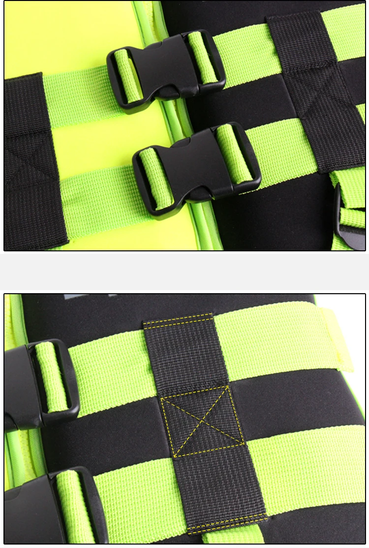 Processing Customized Children Adult Fashion Big Buoyancy Life Jackets For Sailing Rescue Life Jacket 150N Marine Life Jacket