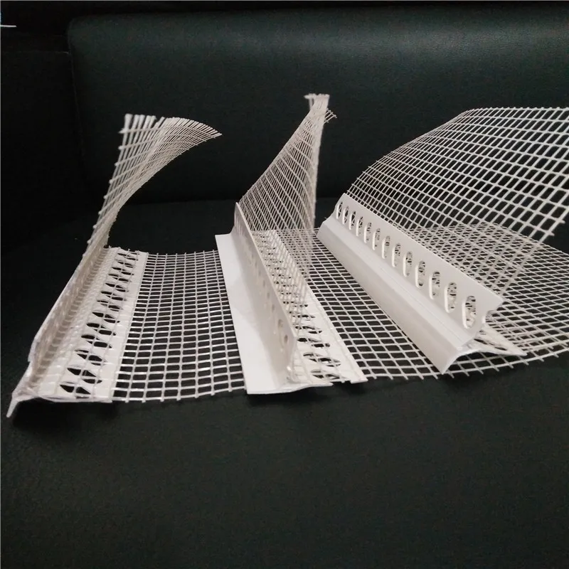 2024 Low price high quality PVC Plaster Wall Protection Corner Bead with Fiberglass Mesh