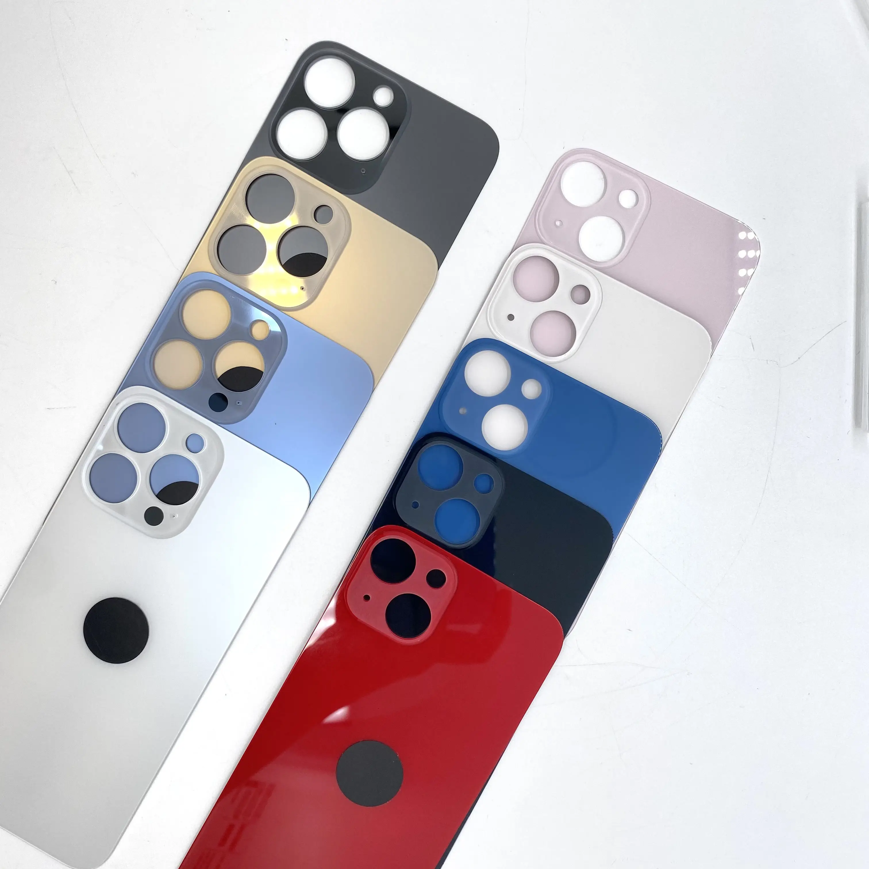 Rear Housing Door Repair Parts For iPhone 8 Plus Backglass Phone Glass Remover Laser