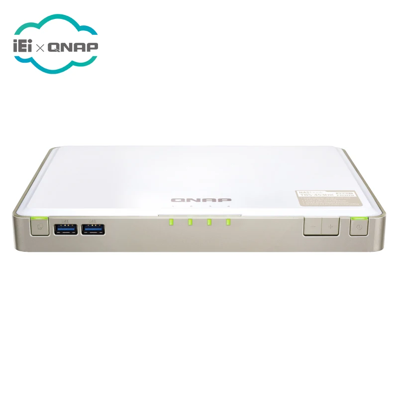 Сетевое хранилище TBS-453DX четырехъядерный процессор 4-bay M.2 SATA SSD nasbook что обеспечивает быстрый и удобный доступ к облачным