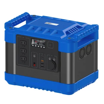 UPP Camping Outdoor 110 V 1000 W Portable Power Station  With Solar Panel Customize Power Bank