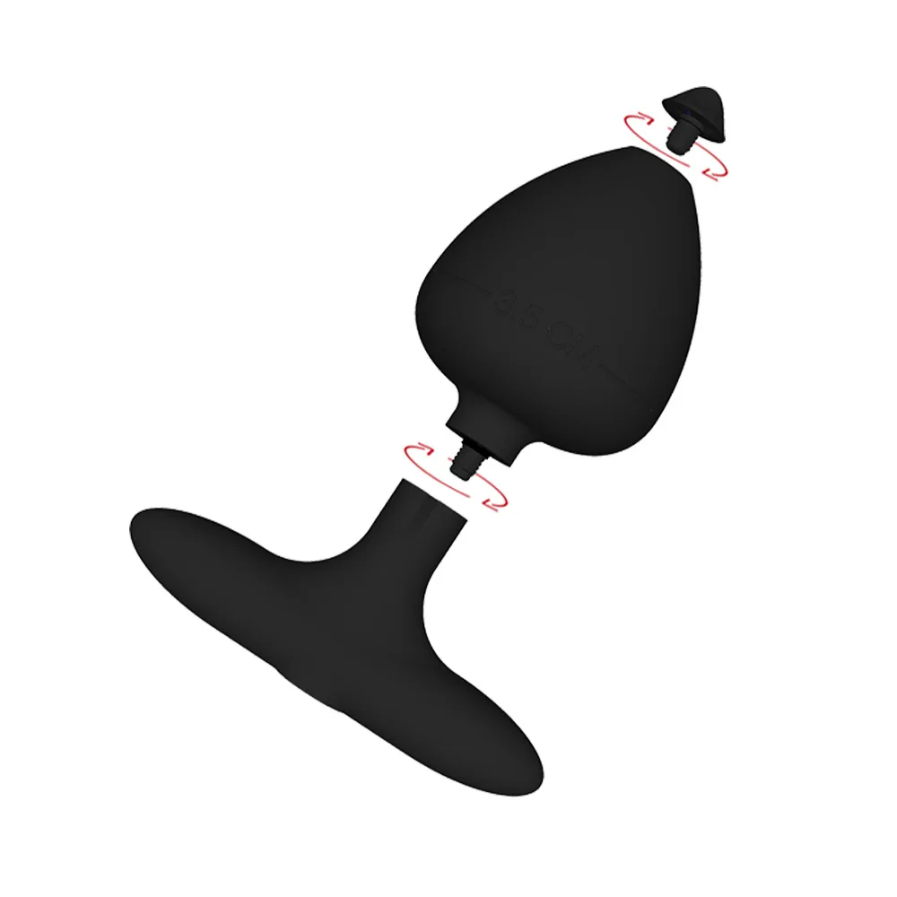 Silicone detachable split anal plug for adult sex male and female masturbation sharing backyard pull bead anal plug