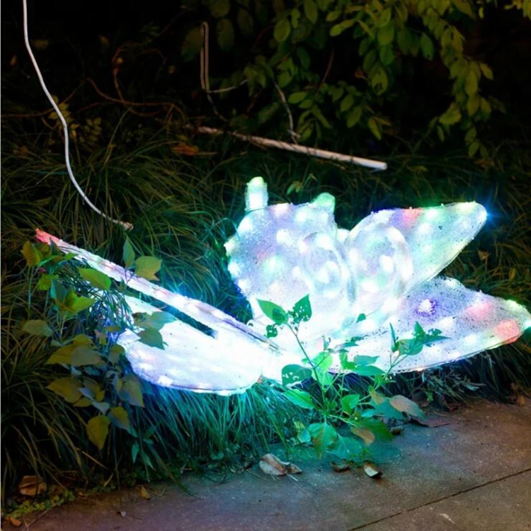 beautiful LED butterfly 3D motif light