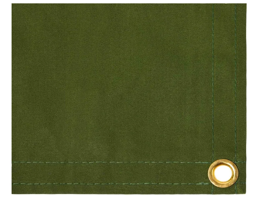 manufacturer Waterproof 100% Waxed Cotton Canvas Tarp Sheet Tent Tarpaulin for Outdoor