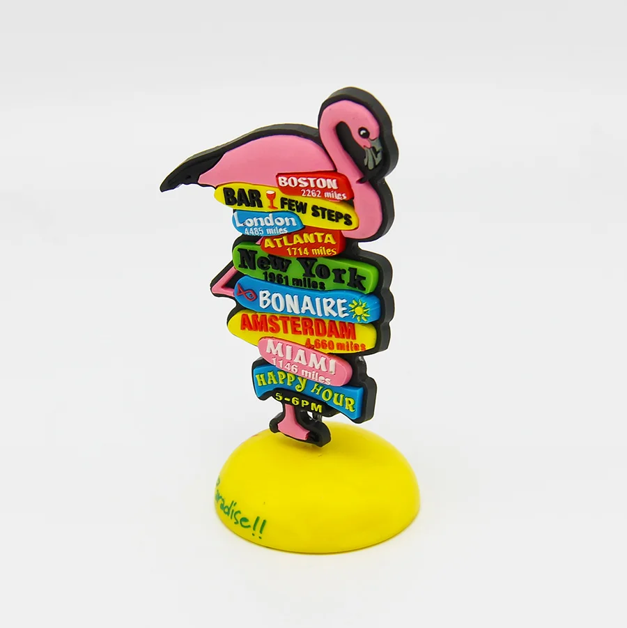 High Quality Custom Card Clips 3D Animal Shape Soft Pvc Silicone Rubber Memo Clip Holder