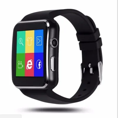 X6 Pro Smart Watch X6 plus smart band Card Internet Camera Phone Watch Fitness Tracker for Android IOS Watches Men / Women