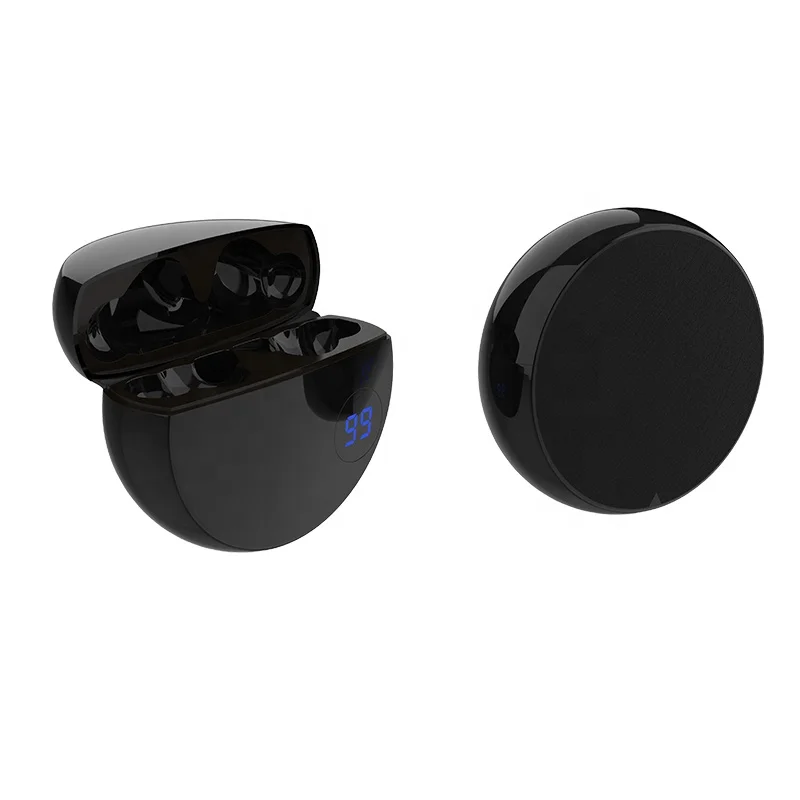 
Hot Selling BT 5.0 hall switch LED Display Mini TWS Earbuds Wireless Earbuds BT True Wireless Earphone 