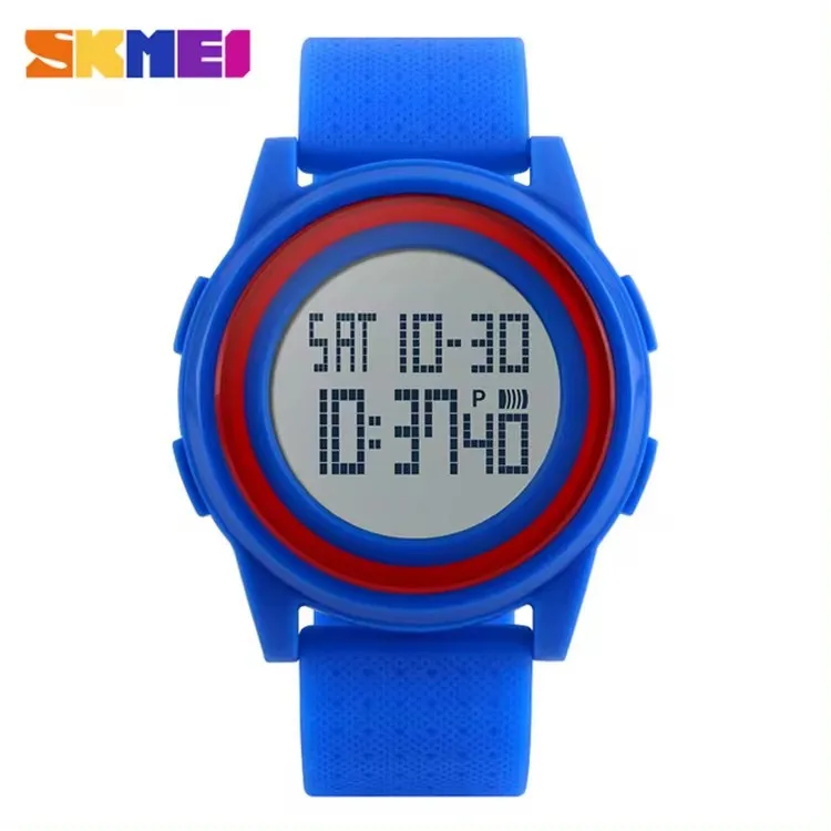 Skmei 1206 Simple Style Women High Quality Fashion Multi Color Men Wrist Watches Casual Digital Watch Wholesale China Factory