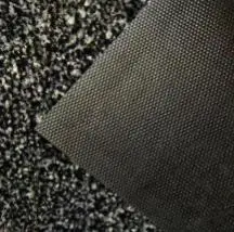 Nylon raw material color yarn rubber carpet machine washable solid color tufted office and home entry-level floor mat