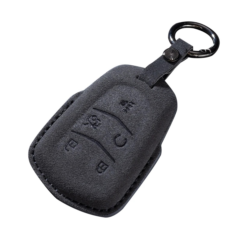 Cadillac car ct5 xt5 xt4 ct6 ats key case case cover car remote key fob shell protection cover car accessories