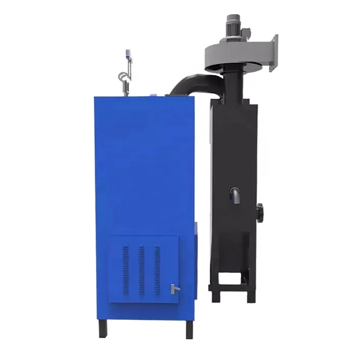
High efficiency 0.6ton Breeding industry use Vertical Wood pellet Steam Boiler 