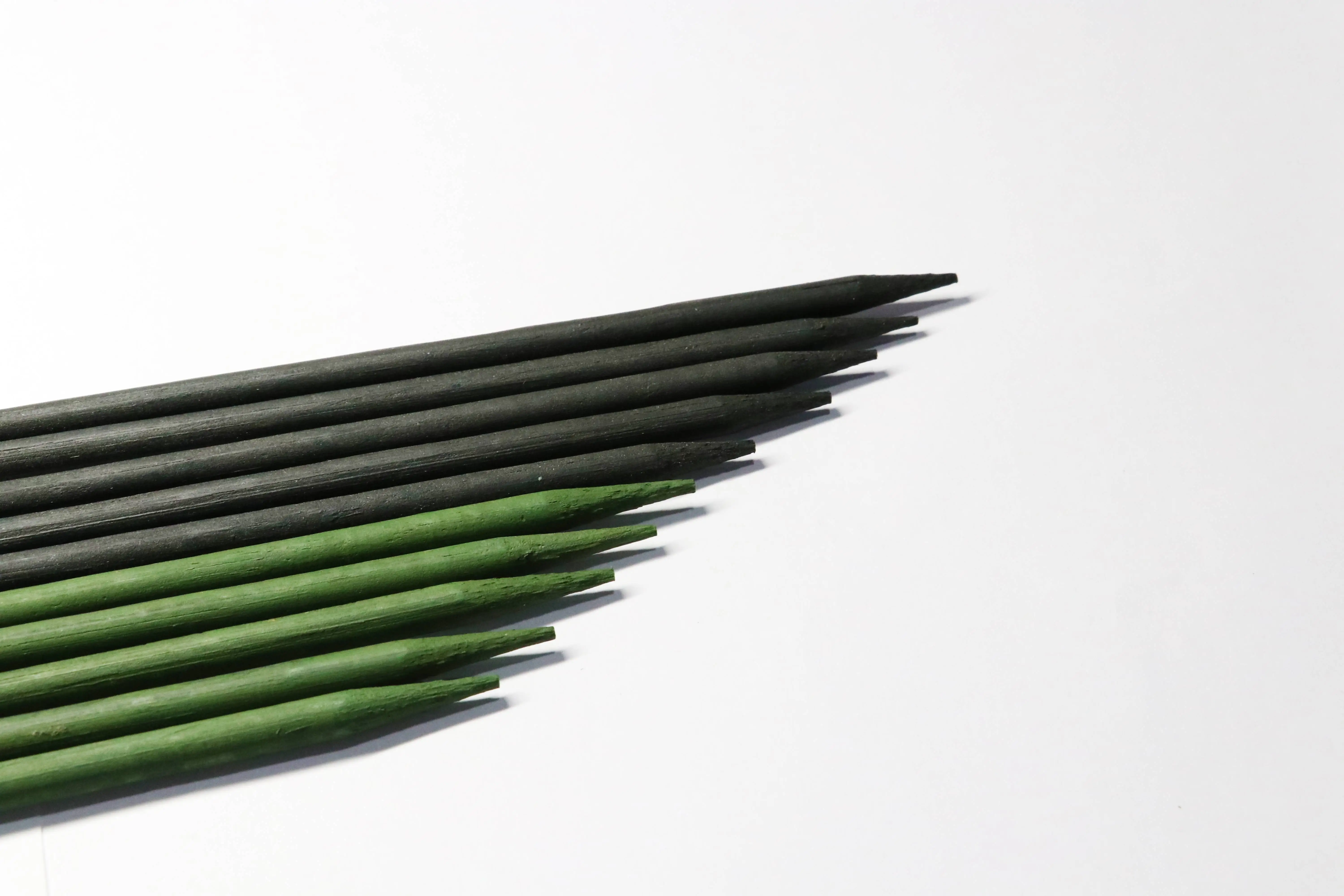 
green long paint plant bamboo flower stick for garden 