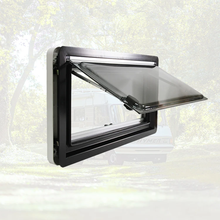 Professional Manufacturer MG 16 Right Angle RV Window the 3C and E13 certifications max opening 70 degree caravan window