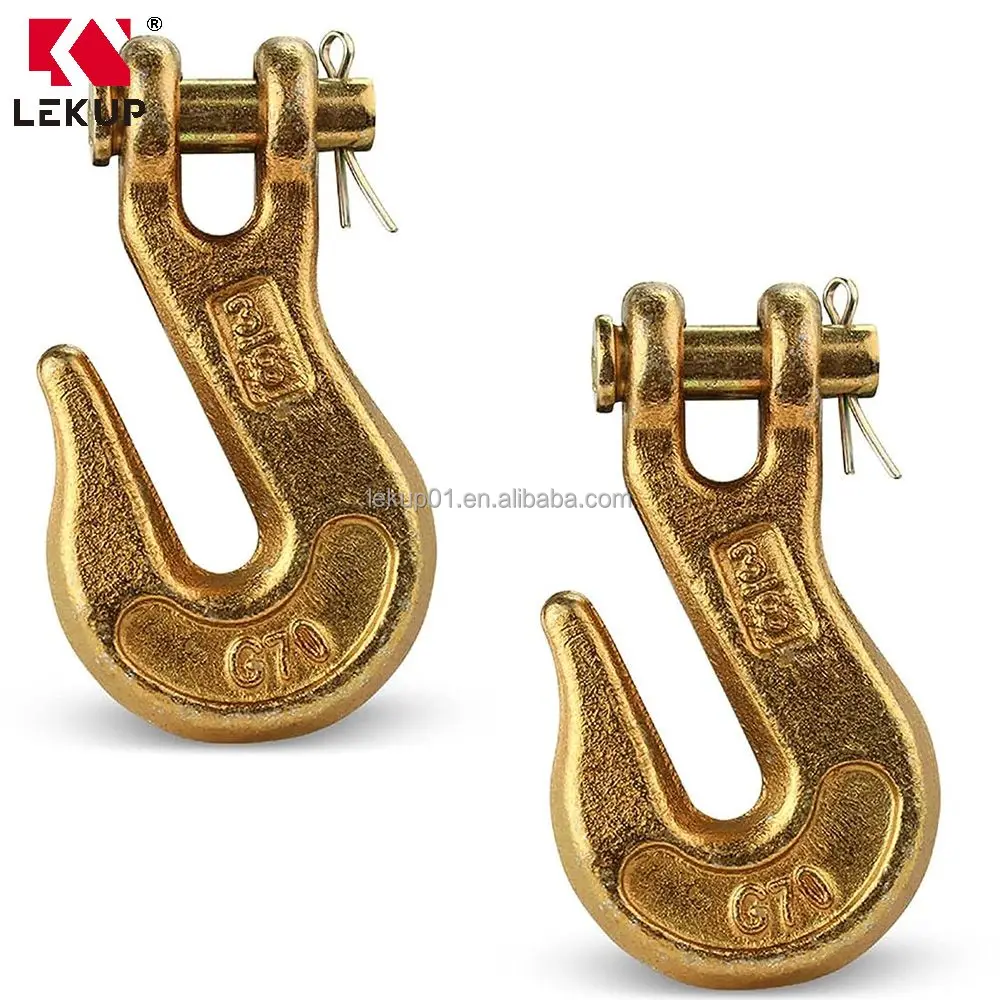 G70 транспортный цепной буксировочный крюк большой грузоподъемный для прицепа грузовика 3/8