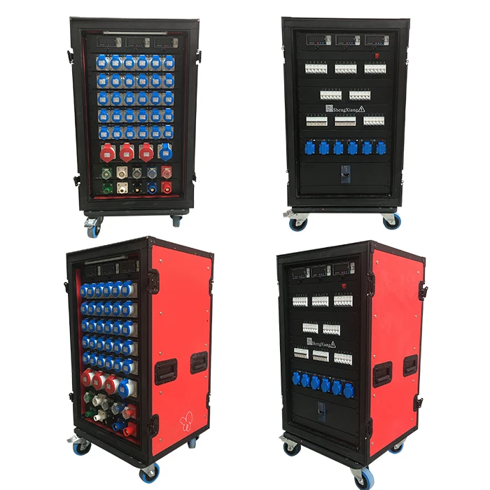 double input power distro with camlock supply