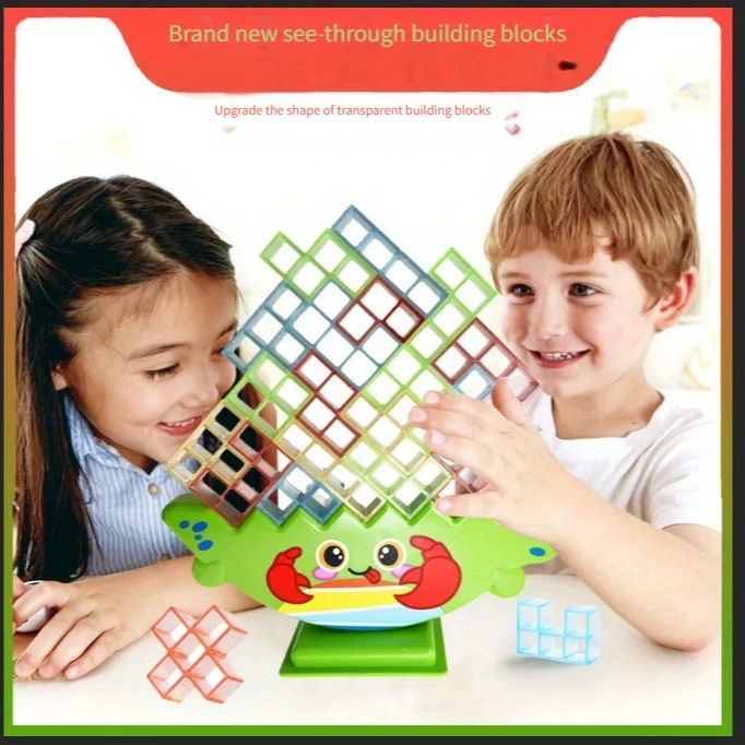 В 2024 самая продаваемая игра для балансировки 3dtetris tower строительные игрушки детей и взрослых настольная игра.